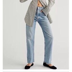 Agolde 90s pinch high waist straight jeans 26